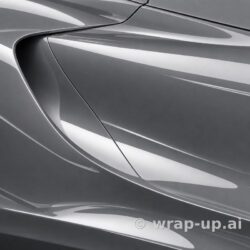 3M PWF G61 Gloss NardoGray vinyl wrap color sample
