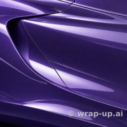 3M PWF G248 Gloss Viola vinyl wrap color sample