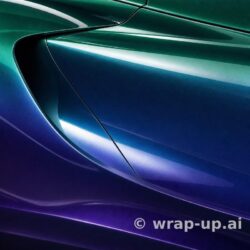 3M PWF GP288 Gloss Flip Cosmic Dust vinyl wrap color sample