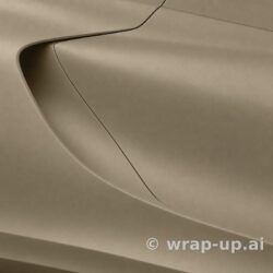 3M PWF M99 Matt Coyote Brown vinyl wrap color sample