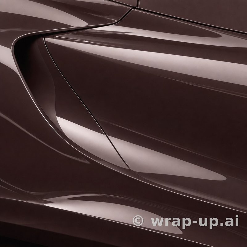 Inozetek Vinyl CN601 Gloss MYSTERIOUS HEAVEN vinyl wrap color sample