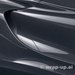 Inozetek Vinyl CN604 Gloss RADIANT GREY vinyl wrap color sample
