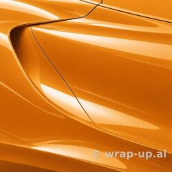 Inozetek Vinyl CN606 Gloss GOLDENROD vinyl wrap color sample