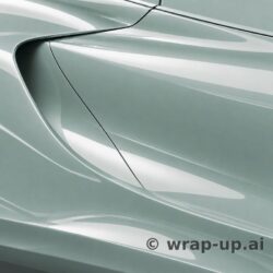 Inozetek Vinyl CN609 Gloss EMERALD WAVE vinyl wrap color sample