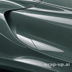Inozetek Vinyl CN612 Gloss MERELLO VOLTA GREEN vinyl wrap color sample