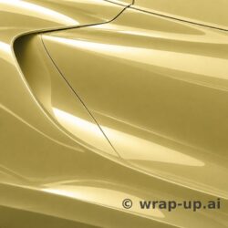 Inozetek Vinyl CN615 Gloss SILK YELLOW vinyl wrap color sample