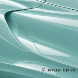Inozetek Vinyl CN619 Gloss AMAZONITE vinyl wrap color sample