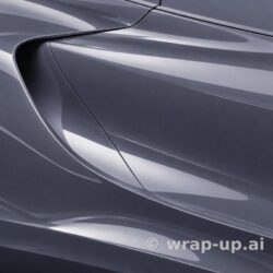 Inozetek Vinyl CN620 Gloss ASH GREY vinyl wrap color sample