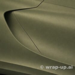 Inozetek Vinyl FM3005 Frozen Matte Warrior Green vinyl wrap color sample