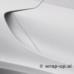 Inozetek Vinyl FM3006 Frozen Matte Matte White vinyl wrap color sample