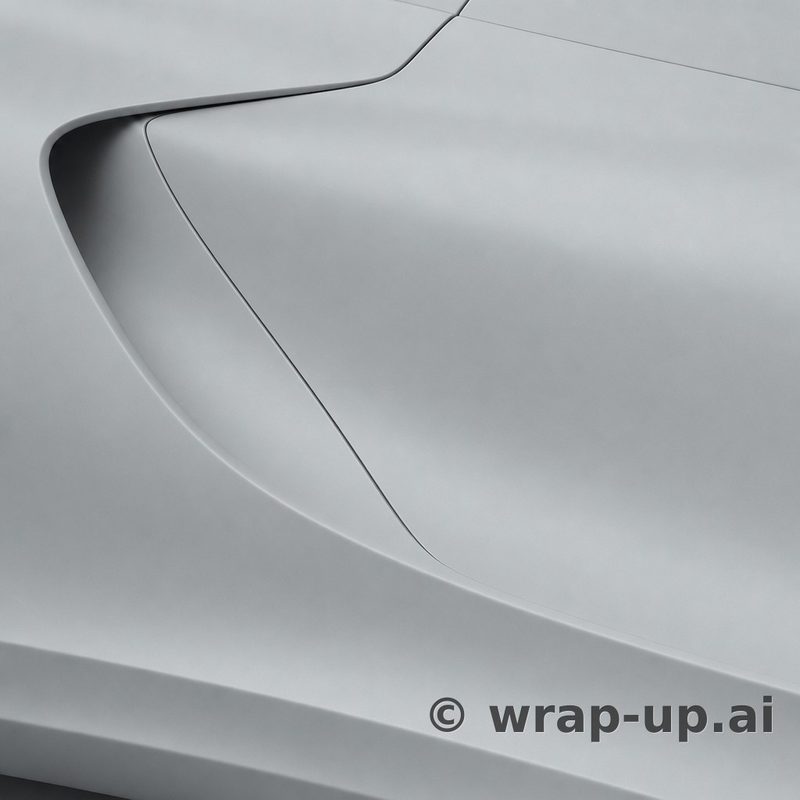 Inozetek Vinyl FM3007 Frozen Matte Moon Light vinyl wrap color sample