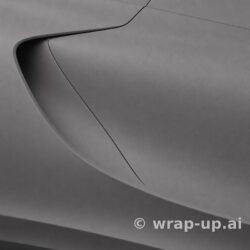 Inozetek Vinyl FM3009 Frozen Matte Shark Grey vinyl wrap color sample