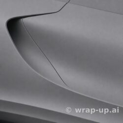 Inozetek Vinyl FM3010 Frozen Matte Volcanic Grey vinyl wrap color sample