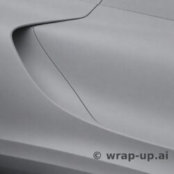 Inozetek Vinyl FM3011 Frozen Matte Supreme Grey vinyl wrap color sample