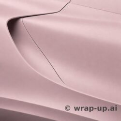 Inozetek Vinyl FM3015 Frozen Matte Cherry Blossom vinyl wrap color sample