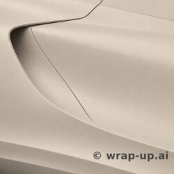 Inozetek Vinyl FM3017 Frozen Matte Milk Tea vinyl wrap color sample