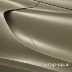 Inozetek Vinyl FS2005 Frozen Satin Khaki Green vinyl wrap color sample