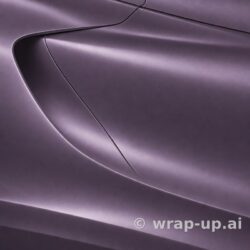 Inozetek Vinyl FS2010 Frozen Satin Metallic Plum Purple vinyl wrap color sample