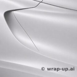 Inozetek Vinyl FS2014 Frozen Satin Pearl White vinyl wrap color sample