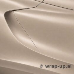 Inozetek Vinyl FS2021 Frozen Satin Latte vinyl wrap color sample