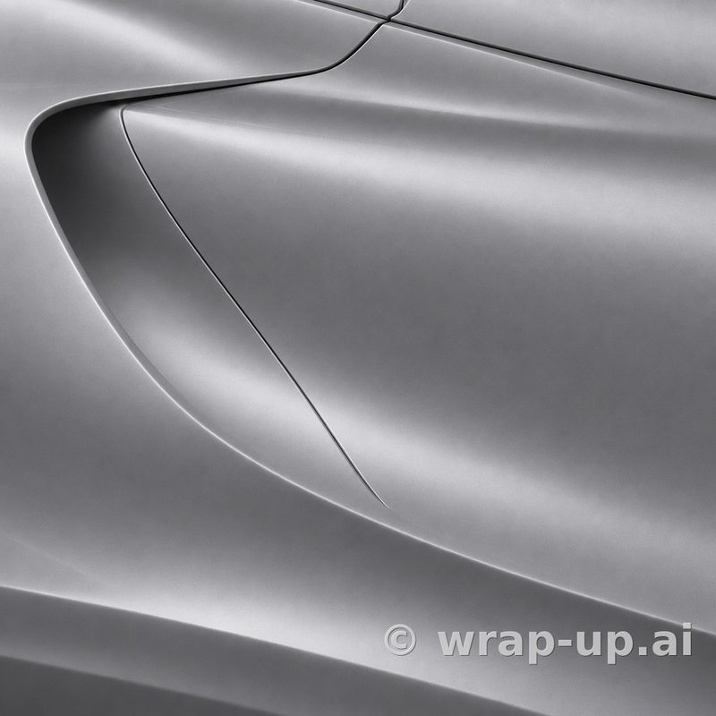 Inozetek Vinyl FS2022 Frozen Satin Volcanic Grey vinyl wrap color sample