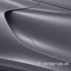 Inozetek Vinyl FS2023 Frozen Satin Nardo Grey vinyl wrap color sample