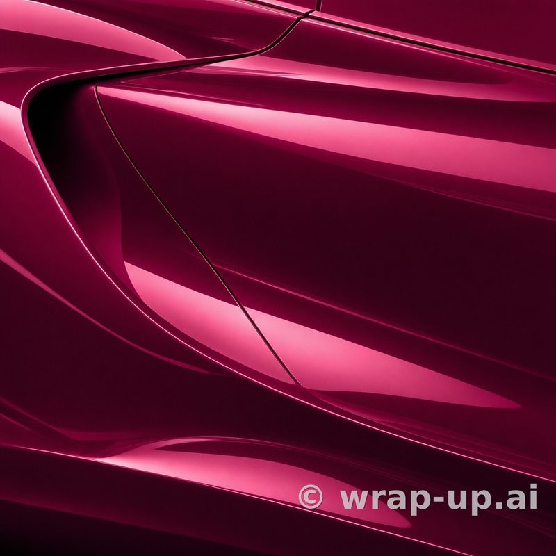 Inozetek Vinyl LIM007 Gloss WILDBERRY JUICE vinyl wrap color sample
