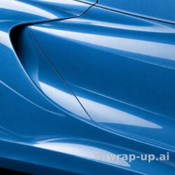 Inozetek Vinyl LIM101 Gloss KATOS KENMERY BLUE vinyl wrap color sample