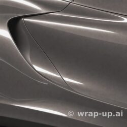 Inozetek Vinyl MSG016 Gloss SILVER vinyl wrap color sample