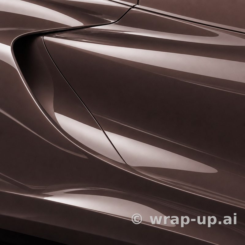Inozetek Vinyl MSG018 Gloss ROSE vinyl wrap color sample