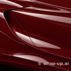 Inozetek Vinyl MSG021 Gloss MIDNIGHT RED vinyl wrap color sample