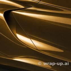 Inozetek Vinyl MSG022 Gloss Midnight Gold vinyl wrap color sample