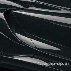 Inozetek Vinyl MSG023 Gloss Midnight Green vinyl wrap color sample