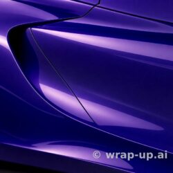 Inozetek Vinyl MSG122 Gloss Royalty Purple vinyl wrap color sample