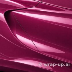 Inozetek Vinyl MSG2907 Gloss Metallic Beauberry vinyl wrap color sample
