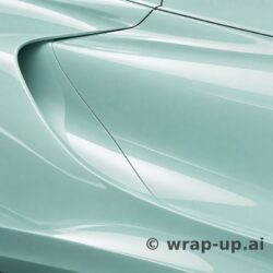 Inozetek Vinyl PG027 Gloss Crystal Blue vinyl wrap color sample
