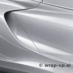 Inozetek Vinyl PG4000 Gloss Pearl Moon Light vinyl wrap color sample