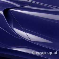 Inozetek Vinyl SG731 Gloss VIOLET vinyl wrap color sample