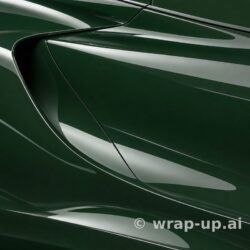 Inozetek Vinyl SG735 Gloss VINTAGE RACING GREEN vinyl wrap color sample