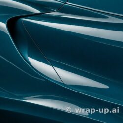 Inozetek Vinyl SG737 Gloss ERA GREEN vinyl wrap color sample