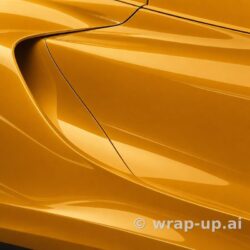Inozetek Vinyl SG744 Gloss SIGNAL YELLOW vinyl wrap color sample