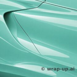 Inozetek Vinyl SG7000 Gloss TIFFANY vinyl wrap color sample