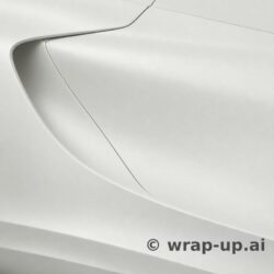 Orafol 970RA 010M Matte White vinyl wrap color sample