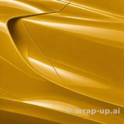Orafol 970RA 020G glossy golden yellow vinyl wrap color sample