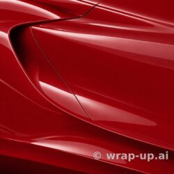 Orafol 970RA 030G glossy dark red vinyl wrap color sample