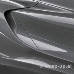 Orafol 970RA 070G glossy black vinyl wrap color sample