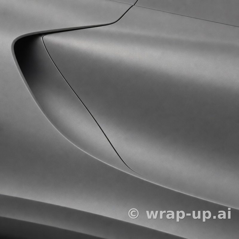 Orafol 970RA 073M Matte Dark Grey vinyl wrap color sample