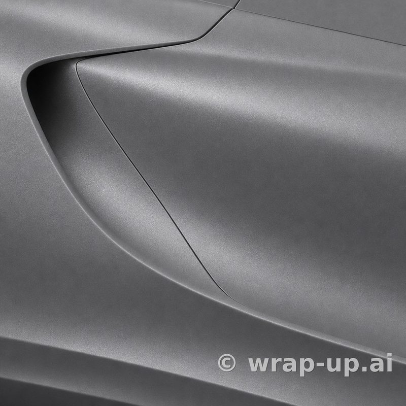 Orafol 970RA 093M Matte Anthracite vinyl wrap color sample