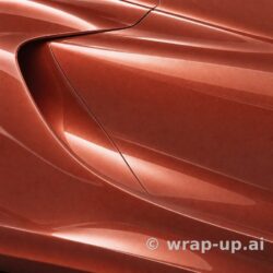 Orafol 970RA 100G glossy sunset shift vinyl wrap color sample