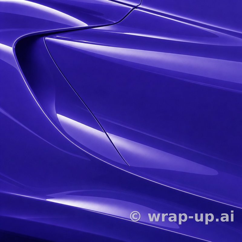 Orafol 970RA 175G glossy enchanted violet vinyl wrap color sample